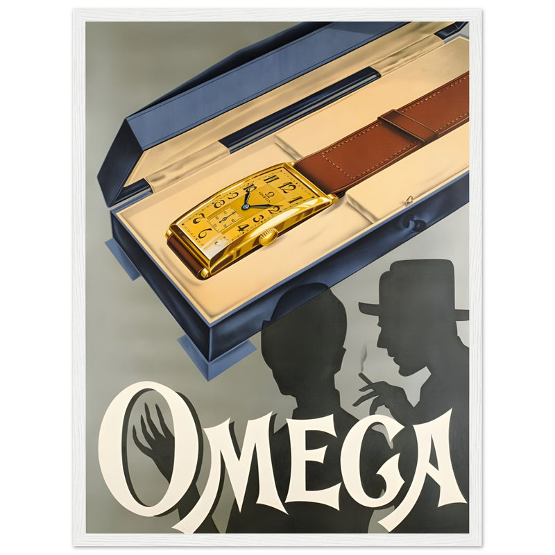 Omega Vintage Poster Ad