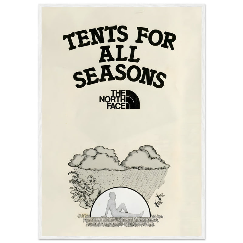 The North Face All Season Vintage Poster
