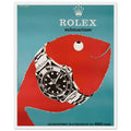 Rolex Submariner Vintage Poster Ad