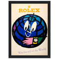 Rolex Watchword of the World Vintage Poster Ad