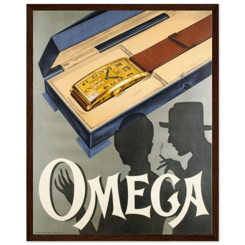 Omega Vintage Poster Ad