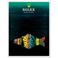 Rolex Submariner Fish Vintage Poster Ad - Premium Matte Paper