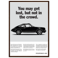 Porsche Vintage Poster - Lost
