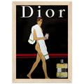 Dior Eau Sauvage Man Vintage Poster Ad