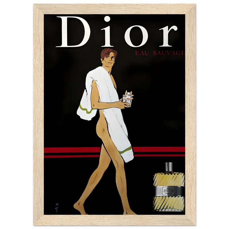 Dior Eau Sauvage Man Vintage Poster Ad