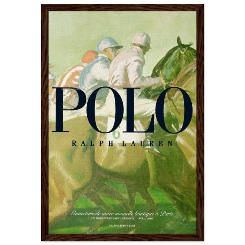Polo Ralph Lauren Paris Vintage Poster Ad