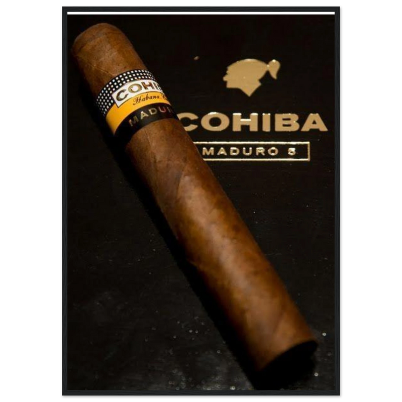 Cohiba Maduro 5 Vintage Cigar Poster