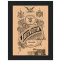 Louis Vuitton London Paris Vintage Poster Ad