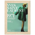 YSL 1971 Vintage Poster