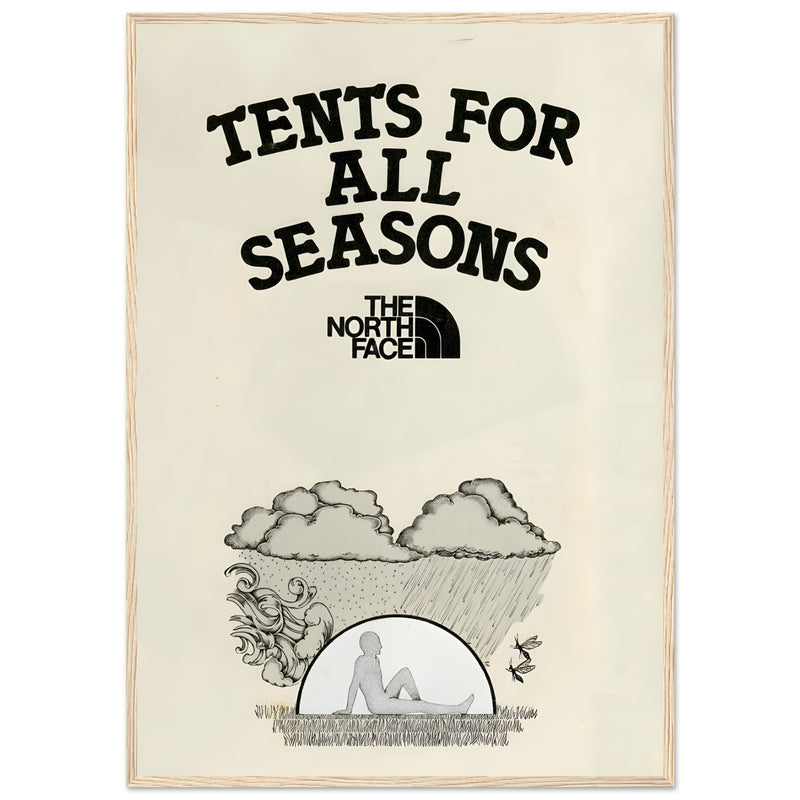 The North Face All Season Vintage Poster