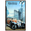 Rolls-Royce Best Car In The World Vintage Poster Ad