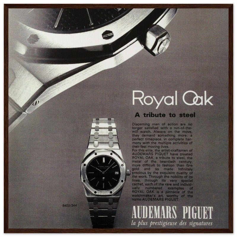 Audemars Piguet Royal Oak Vintage Poster Ad