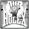 Rolex Hong Kong Jewellers Vintage Poster Ad