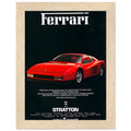 Ferrari Stratton Vintage Poster Ad