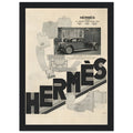Hermes Fashion Vintage Poster Ad