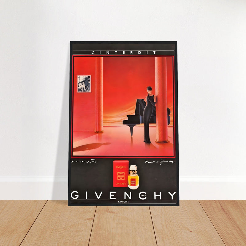 Givenchy Parfums Vintage Poster Ad