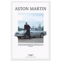 Aston Martin Vintage Poster Ad - 1964 James Bond Goldfinger