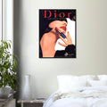 Christian Dior Woman Vintage Poster Ad