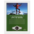 Rolex Life is Good Vintage Poster Ad