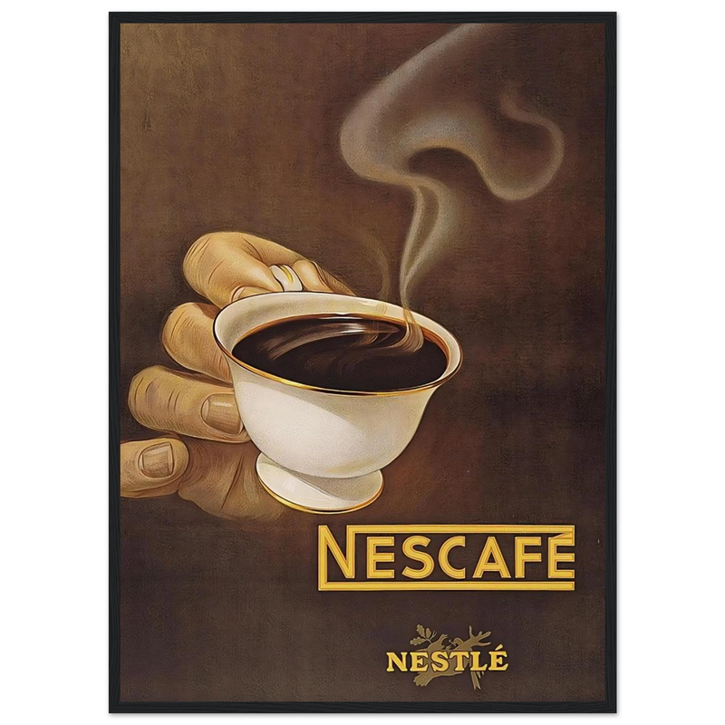 Nestle Nescafe Vintage Poster