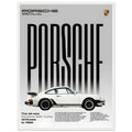Porsche 930 Turbo 1975 Vintage Poster Ad