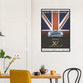 Louis Vuitton Classic Car Show Vintage Poster Ad