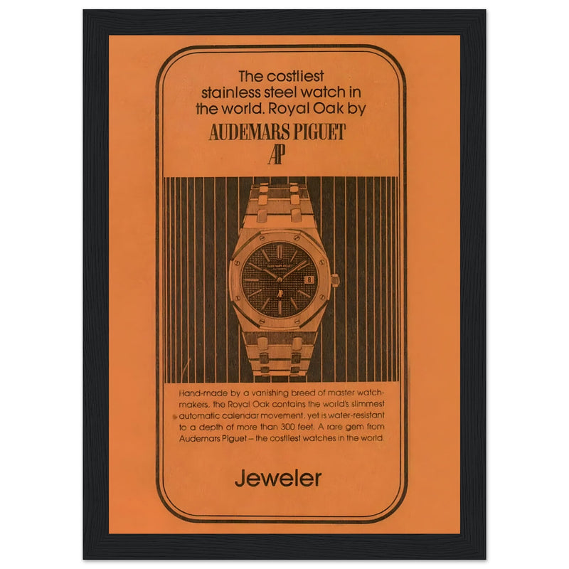 Audemars Piguet Royal Oak Vintage Poster Ad