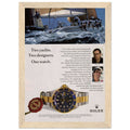 Rolex Yacht Submariner Vintage Poster Ad