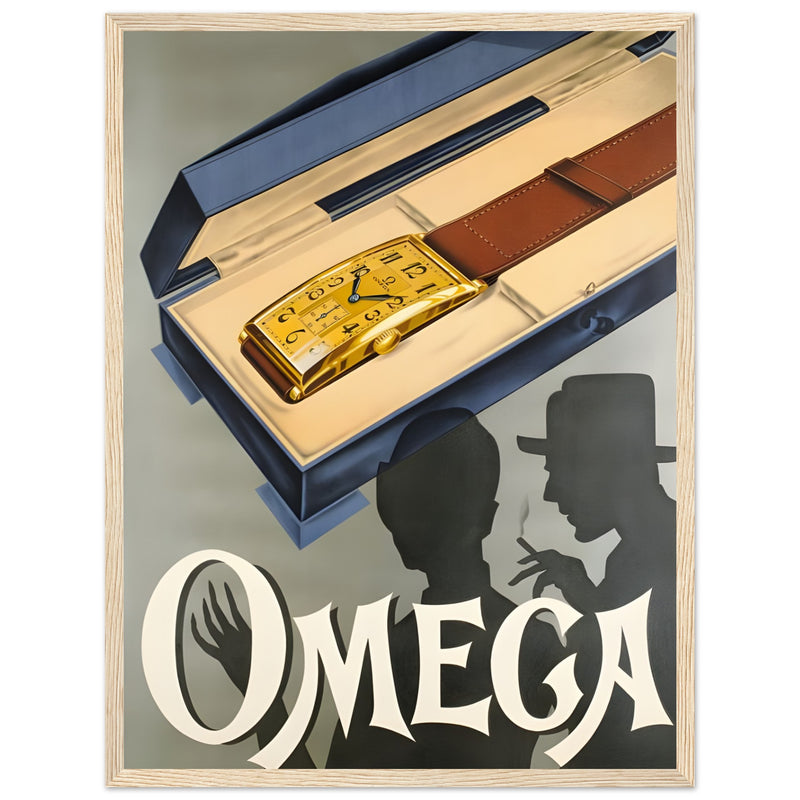 Omega Vintage Poster Ad
