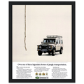 Land Rover Defender Vintage Poster