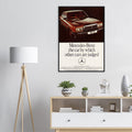 Mercedes Benz Vintage Poster Ad