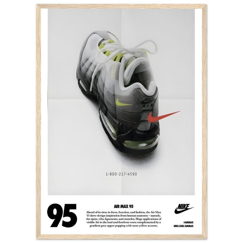 Nike Air Max 95 Vintage Poster Ad