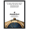 Audemars Piguet Master Watchmaker Vintage Poster Ad