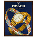 Rolex Advertising Golden Age Oyster Perpetual Vintage Poster