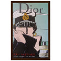 Dior Eau Sauvage Captain Vintage Poster