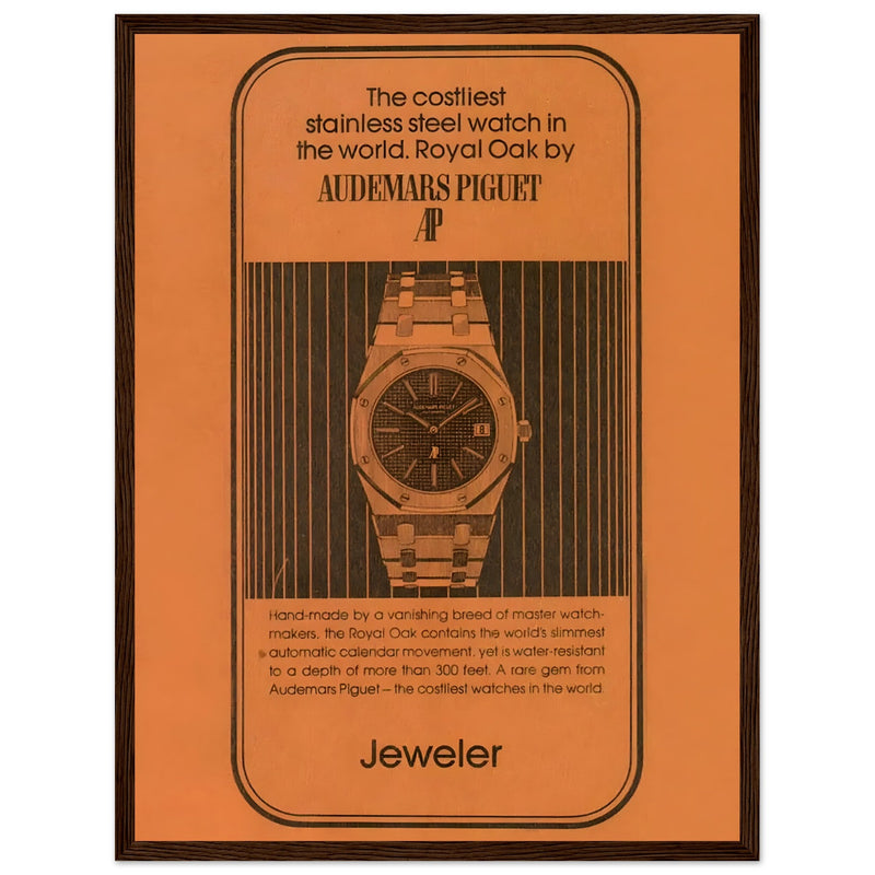Audemars Piguet Royal Oak Vintage Poster Ad