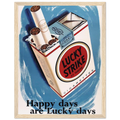 Lucky Strike Vintage Poster - Happy Days