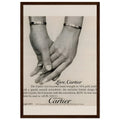 Cartier Love Bangles Vintage Poster