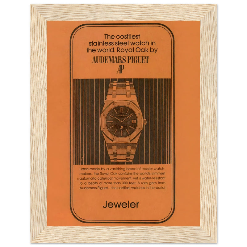 Audemars Piguet Royal Oak Vintage Poster Ad
