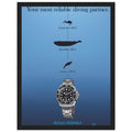 Rolex Deepsea Vintage Poster Ad