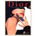 Christian Dior Woman Vintage Poster Ad