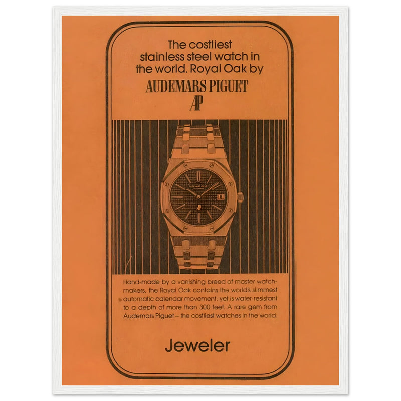 Audemars Piguet Royal Oak Vintage Poster Ad