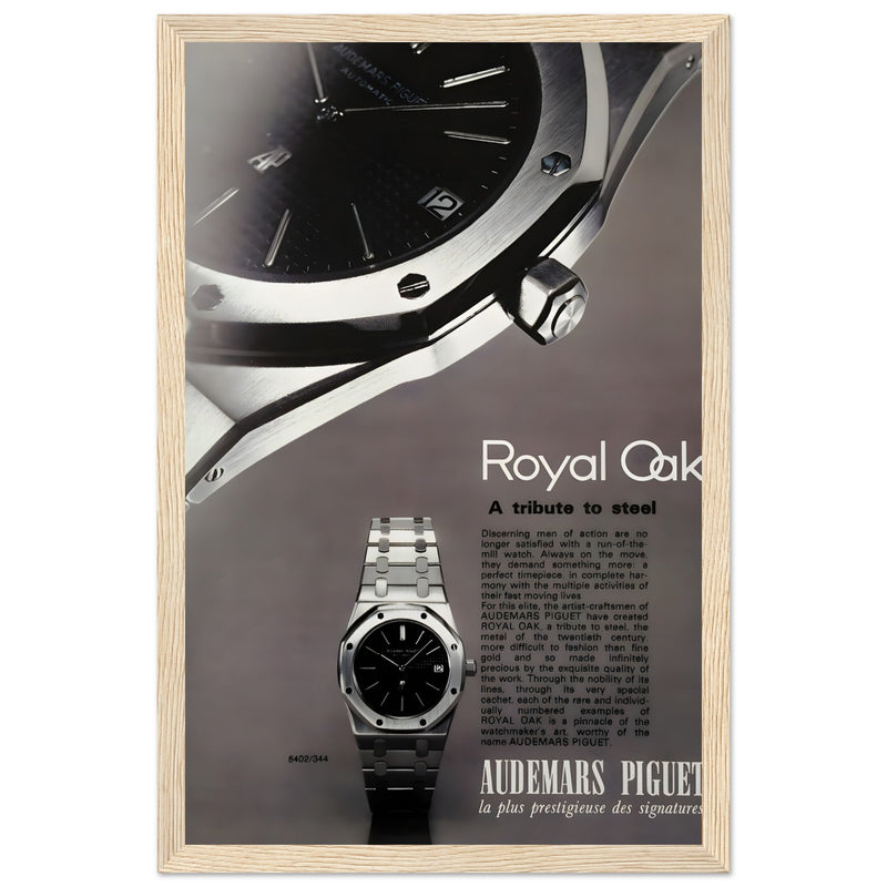 Audemars Piguet Royal Oak Vintage Poster Ad