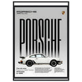 Porsche 930 Turbo 1975 Vintage Poster Ad