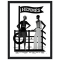 Hermes Flag Vintage Poster Ad
