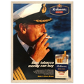 Rothmans King Size Best Tobacco Money Can Buy Vintage Poster Ad