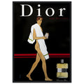 Dior Eau Sauvage Man Vintage Poster Ad