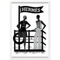Hermes Flag Vintage Poster Ad