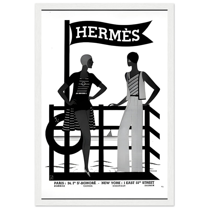 Hermes Flag Vintage Poster Ad