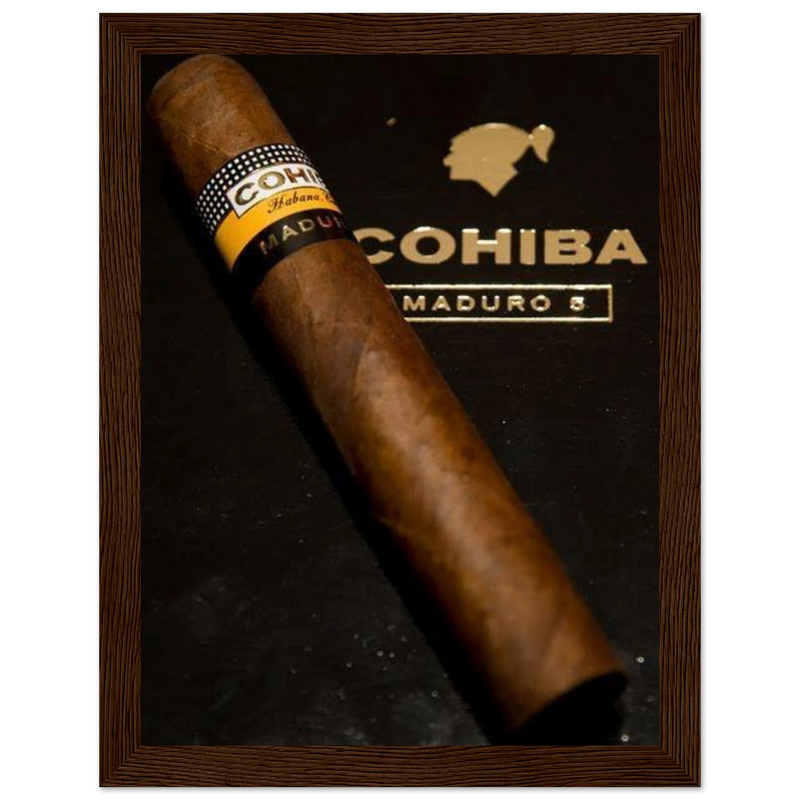 Cohiba Maduro 5 Vintage Cigar Poster